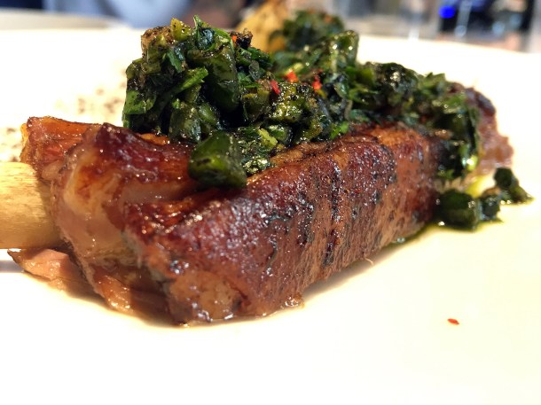 illustrative photo of the lamb rib at Flor