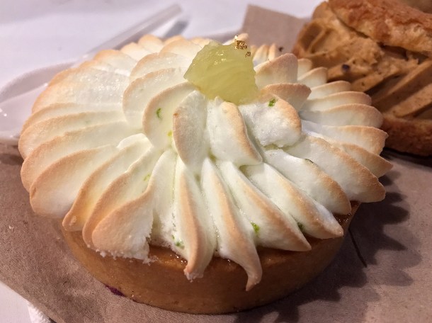 illustrative photo of the lemon tart from Nina Metayer at Mercato Metropolitano Southwark
