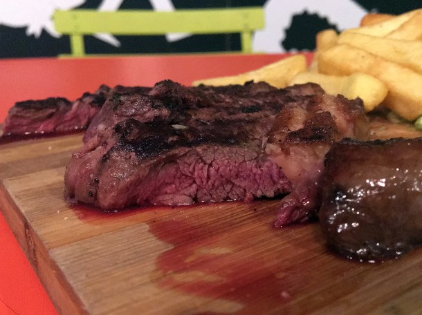 illustrative photo of the rump steak from Butcher and Grill at Mercato Metropolitano