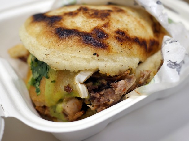 illustrative photo of the Two Little Pigs arepas from Guasacaca at Mercato Metropolitano