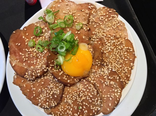 illustrative photo of the butadon from Tou Tata at Arcade Food Theatre Tottenham Court Road
