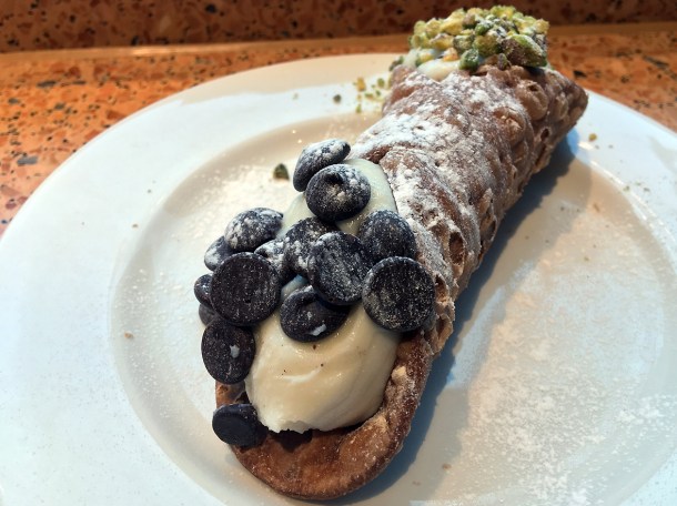 illustrative photo of the cannolo from Lina Stores at Arcade Food Theatre Centre Point
