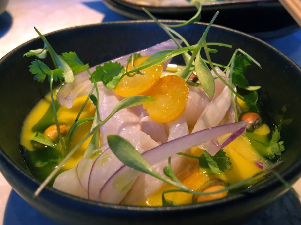 illustrative photo of the ceviche from Chotto at Arcade Food Theatre Centre Point