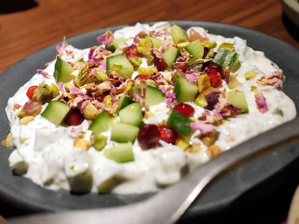 illustrative photo of the mast-o-khiar at Nutshell Covent Garden