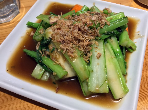 illustrative photo of the bok choi at Wau