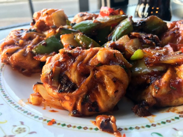 illustrative photo of the steamed chilli buffalo momos at Danfe