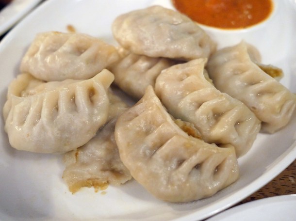 illustrative photo of the steamed vegetable momos at Danfe
