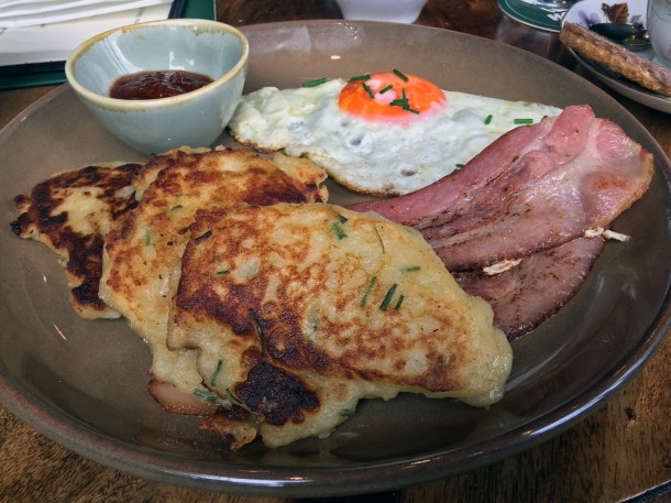 illustrative photo of the boxty from eat like a girl at homeboy