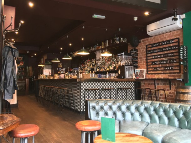 illustrative photo of the interior at Homeboy Bar Islington