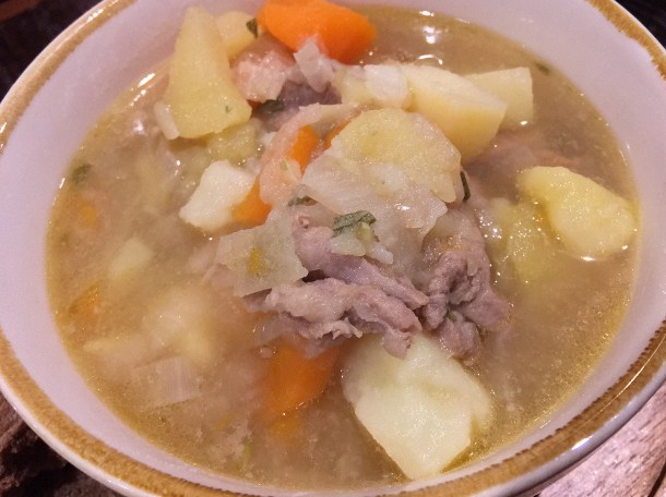 illustrative photo of the Irish stew from Eat Like A Girl at Homeboy