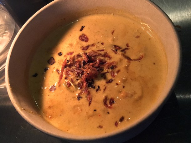 illustrative photo of the cashew curry at Paradise Soho