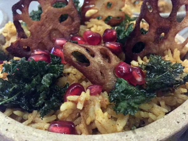 illustrative photo of the jackfruit biryiani at Paradise Soho
