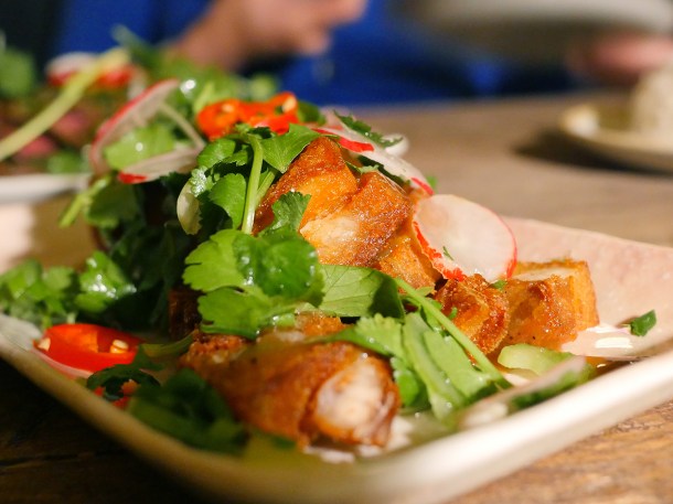 illustrative photo of the lechon kawali pork belly at Bong Bong's Manila Kanteen