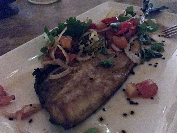illustrative photo of the mackerel at Bong Bong's Manila Kanteen