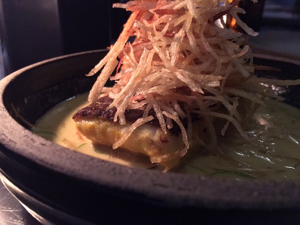 illustrative photo of the yellow cod curry at Paradise Soho