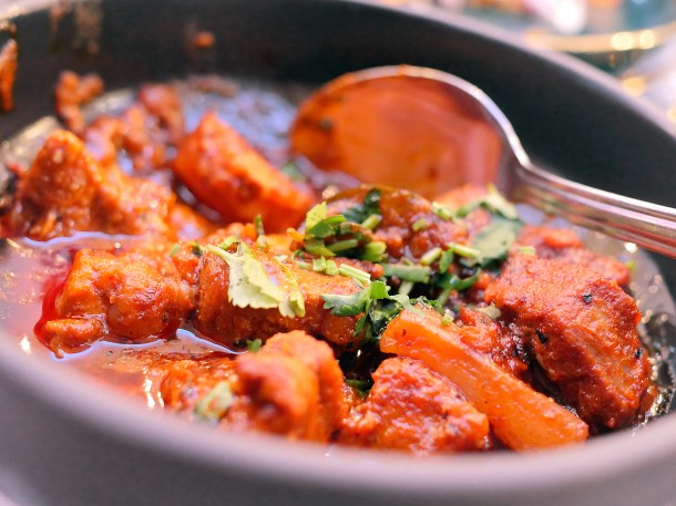illustrative photo of the special red pork curry at Colombo Kitchen