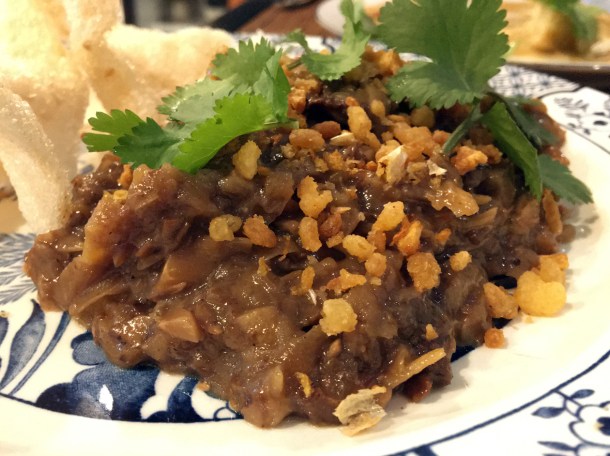 illustrative photo of the jackfruit and potato adobo at Sarap