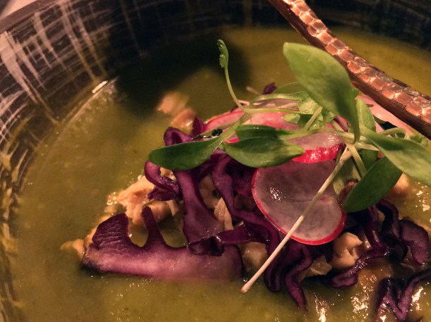 illustrative photo of the pozole at Madera Treehouse