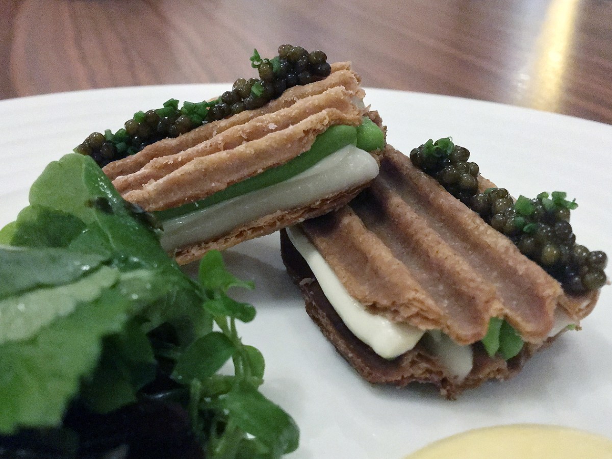illustrative photo of the sour cream and onion puffini at Trivet