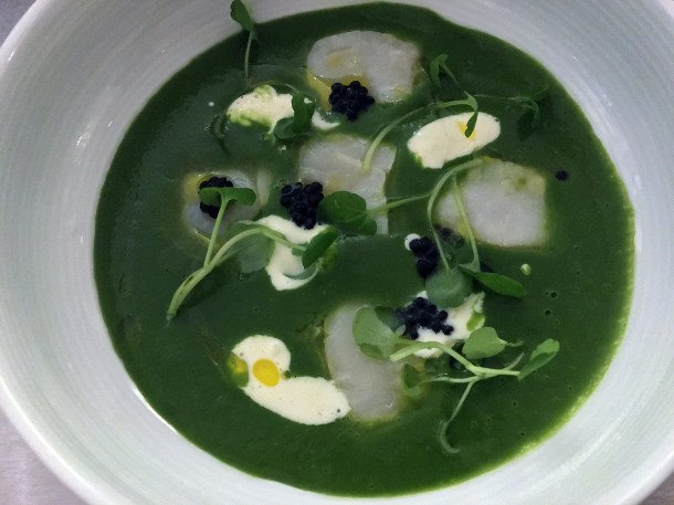 illustrative photo of the bass ceviche at Lupins