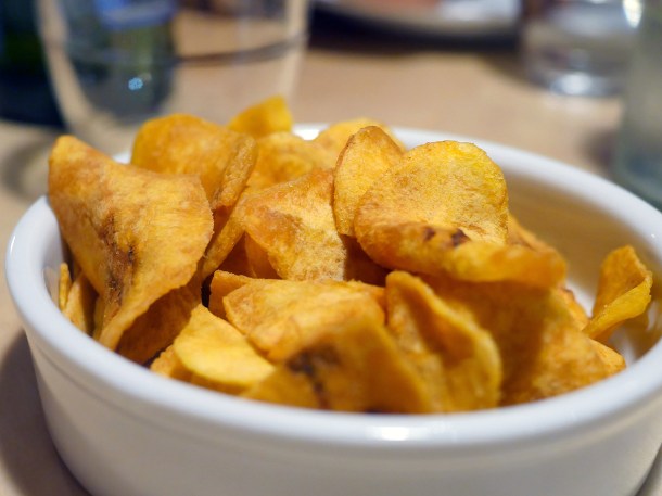 illustrative photo of the plantain crisps at Chuku's