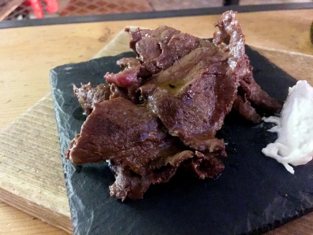 illustrative photo of the beef heart at Macellaio RC Southwark