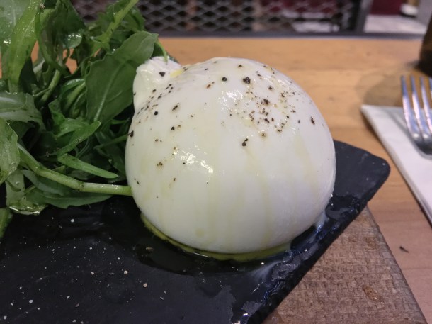 illustrative photo of the burrata at Macellaio RC Southwark