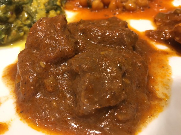 illustrative photo of the lamb curry from Everest Curry King