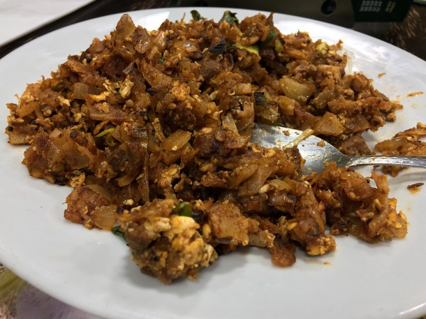 illustrative photo of the lamb kotthu roti at Everest Curry King