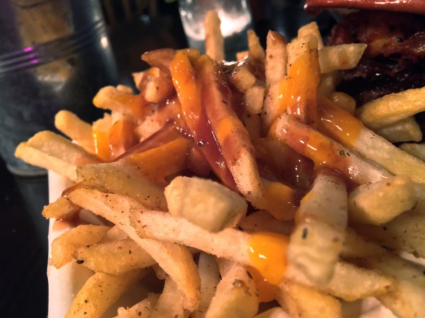 illustrative photo of the masala fries from Baba G's at Vinegar Yard