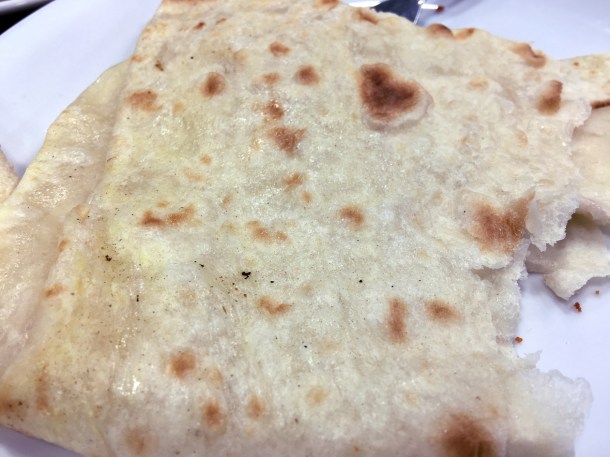 illustrative photo of the roti at Everest Curry King
