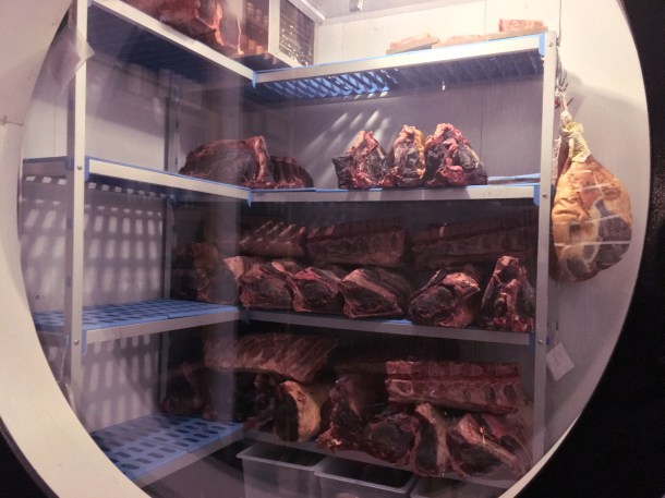 illustrative photo of steak storage at Macellaio RC Southwark