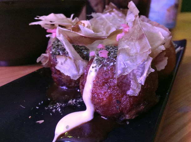 illustrative photo of the takoyaki at Kauboi Ramen