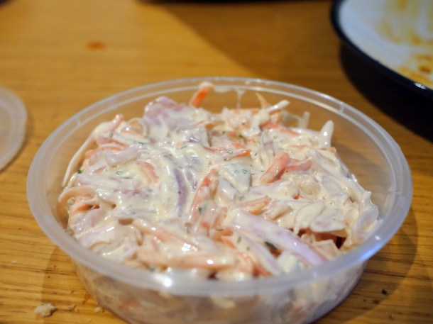 illustrative photo of the coleslaw from Roosters Piri Piri