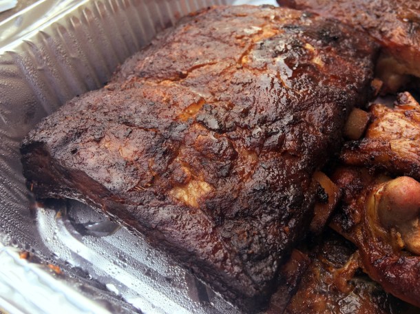 illustrative photo of the spare ribs from Bodean's Fulham
