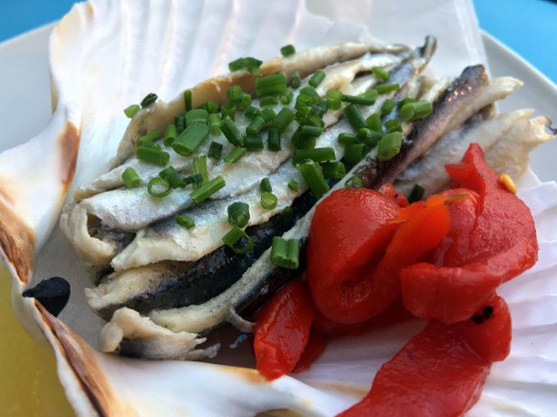 illustrative photo of the anchovies at Mackerel Sky