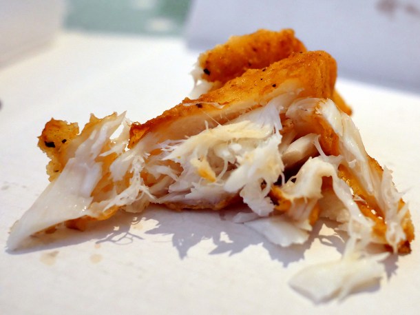 illustrative image of the lemon and pepper cod from Lewis's Newlyn