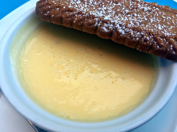 illustrative photo of the lemon posset at Mackerel Sky