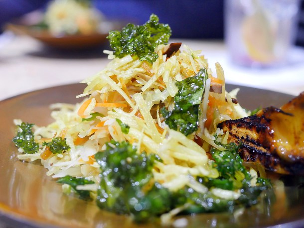 illustrative photo of the cassava salad at Chishuru