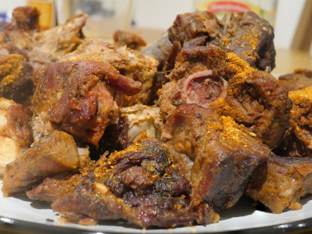 illustrative photo of the New Year's goat basket from Alhaji Suya