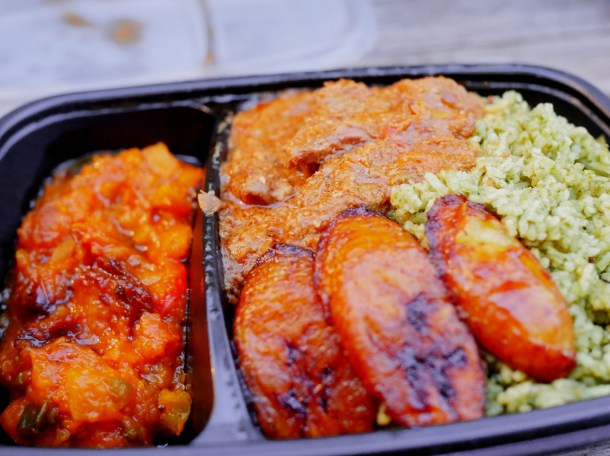 illustrative photo of the coconut and sweet potato lamb from Kaieteur Kitchen