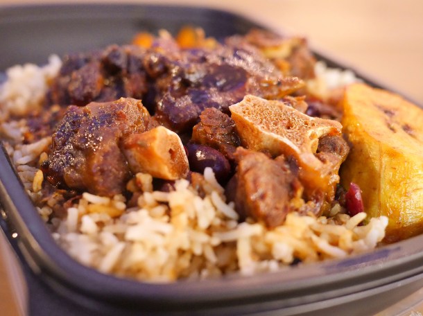 illustrative photo of the ox tail from Kaieteur Kitchen