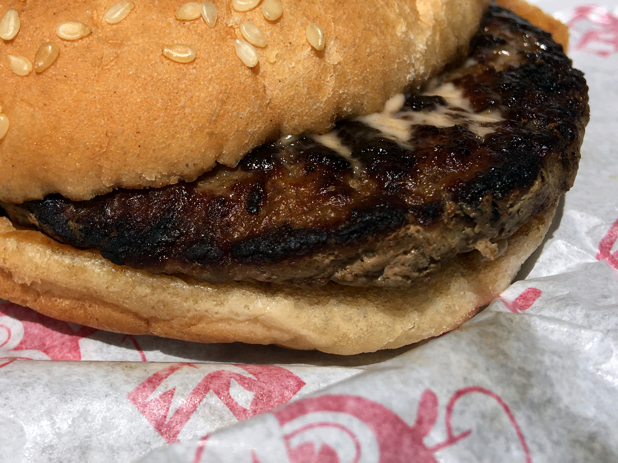 yumburger from jollibee leicester square