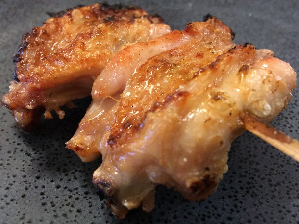 illustrative image of the wing yakitori at Junsei