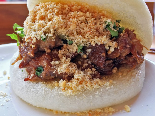 illustrative photo of the classic pork bao at Bao Noodle Shop
