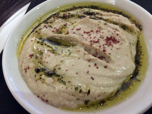 illustrative photo of the baba ghanoush at The Angel Hotel Abergavenny