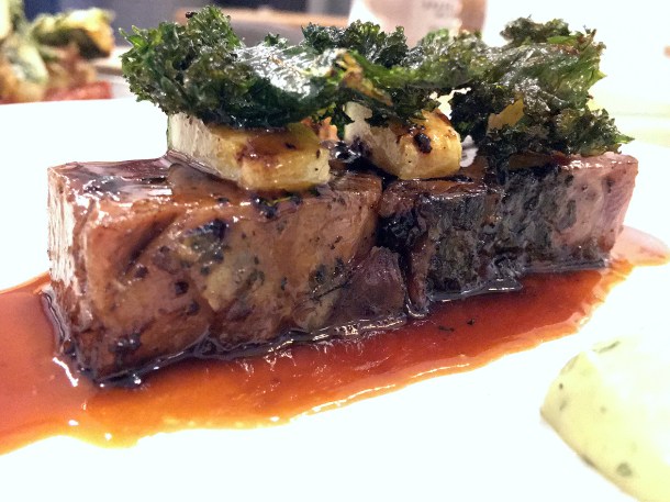illustrative photo of the lamb shoulders at The Gaff Abergavenny