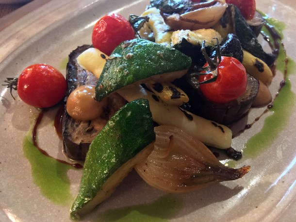 illustrative photo of the ratatouille at the Felin Fach Griffin