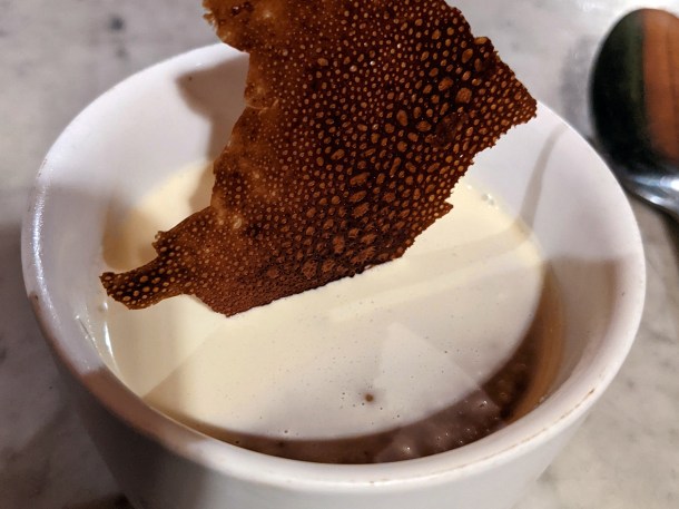 illustrative photo of the chocolate pot at Brunswick House