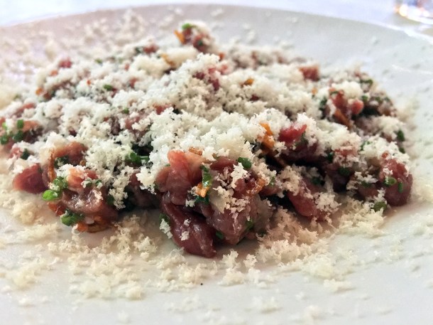 illustrative photo of the raw beef at Brunswick House